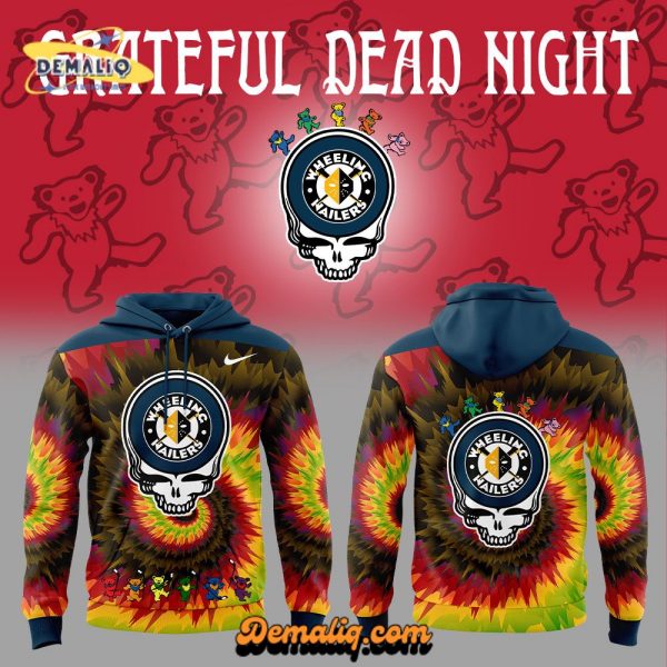 Wheeling Nailers Grateful Dead Night Hoodie V2