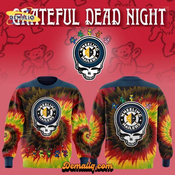 Wheeling Nailers Grateful Dead Night Sweatshirt